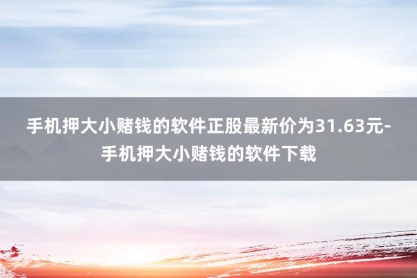 手机押大小赌钱的软件正股最新价为31.63元-手机押大小赌钱的软件下载