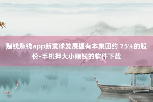 赌钱赚钱app新寰球发展握有本集团约 75%的股份-手机押大小赌钱的软件下载